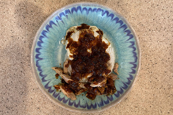 Spicy Citrus Peach Sauce